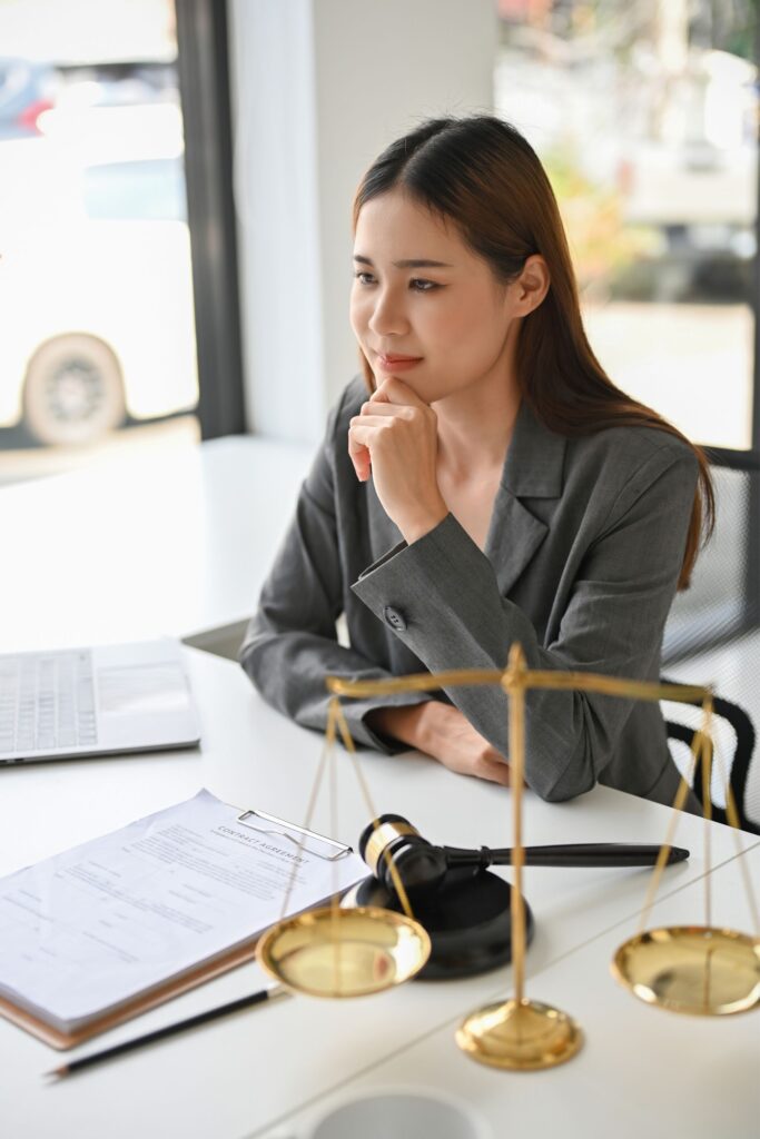 female lawyer